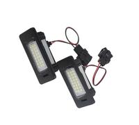 KERYJFF License Lamp Assembly Compatible With Seat For Alhambra 2011-2025 For Ibiza ST MKV 2009-2025 License Number Plate Light Lamp Bulbs 8T0943021 4G0943021 3AF943021