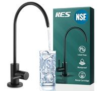 KES Black Water Filter Tap for Kitchen Sink Reverse Osmosis Faucet Non-Air-Gap Drinking Water Tap SUS304 Stainless Steel, Z504CLF-BK