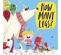 Kes Gray How Many Legs? Paperback Book Kes Gray Multicolor