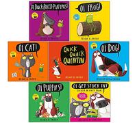 Kes Gray Oi Frog and Friends Collection 7 Books Set (Oi Duck-billed Platypus, Oi Frog, Oi Cat, Quick Quack Quentin, Oi Dog, Oi Puppies, Oi Get Stuck In)