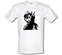 KES Iconic Film Image Ken Loach Billy Casper Falcon Retro Heavy Cotton t-shirt Sizes Small - XXL
