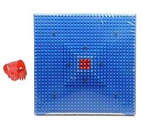 Kesariyaji Acupressure Mat Ii Deluxe Multicolour Blood Circulation Foot Massager Magnetic Foot Mat Fitness Mat Home Gym Health Mats With Free Advance Thumb Pad