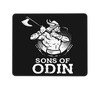 KESATUOT anarchy TV Series Sons Office and Gaming Mouse Pad Full-Coverage Printed Mouse Pad Precision Edge-Stitching Non-Slip & Wear-Resistant Multi 10 x 12 in