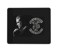 KESATUOT anarchy TV Series Sons Office and Gaming Mouse Pad Full-Coverage Printed Mouse Pad Precision Edge-Stitching Non-Slip & Wear-Resistant Multi 8.3 x 10.3 in