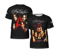KESATUOT Mens Little Liars TV Pretty All Over Print Shirts Colorful Tshirts Crewneck Short Sleeve Graphic Tees for Man Multicoloured XXL