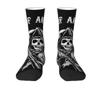 KESATUOT Unisex anarchy TV Series Sons Crew Socks Multicolored Cute Graphic Socks Novelty Gifts for Men Women