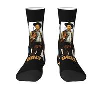 KESATUOT Unisex Eastwood Actor Clint Crew Socks Multicolored Cute Graphic Socks Novelty Gifts for Men Women