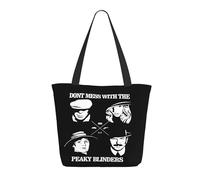 KESATUOT Women's Blinders-Movie Series Peaky Tote Bag Colorful Shoulder Bags Handbags with Zipper for Shopping Travel Work