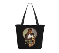 KESATUOT Women's Eastwood Actor Clint Tote Bag Colorful Shoulder Bags Handbags with Zipper for Shopping Travel Work
