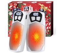 Kesguar Hand Warmers Rechargeable 2 Pack - 6000mAh AI Electric Handwarmers with LED Display & 5 Level Heating, Up to 20H Long Lasting, 2 in 1 Portable Heater, Gift for Women/Men/Christmas/Golf/Camping