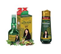 Kesh King Ayurvedic Scalp and Hair Oil, 100ml & Anti Hairfall Shampoo, 200ml Combo