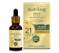 Kesh King Gold Advanced Hair Growth Serum - 21% Growth Actives with 3% Redensyl, 3% Anagain, Procapil, Kopexil Aqua & Ayurvedic Herbs | Visible Regrowth & Hair Fall Control | Women & Men | 30ml