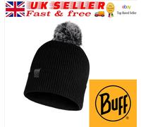 Kesha Black Knitted Beanie Hat New with Tags Buff Winter Cap