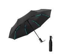 KESHEYOUXUAN Compact Automatic Folding Travel Umbrella-Windproof Rainproof, PF50+ Sun Protection for Hiking,Outdoor,Chool,Golf Course & Daily Use,Sturdy Multi-Ribbed Frame