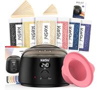 KeShi Waxing Kit for Brazilian Wax For Sensitive Skin Digital Display(Black)