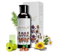 Keshpalla.v Plus Hair Oil for Men & Women | Non Oily Non Greasy with Soothing Fragrance | With Rosemary to Fight Hair Fall | 100 ml