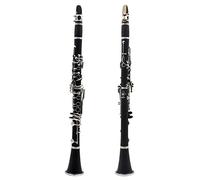 KESHUO Bb Clarinet 17 Keys Bakelite Wooden Professional Woodwind Instrument Tenor Clarinet With Box Reeds Musical Instrument Parts Student Standard Clarinet Set