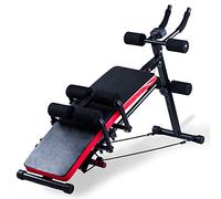 KESHWELL Ab Workout Machine,Core Abs Exercise Equipment for Home Gym,Adjustable Sit Up Bench Strength Training Abdominal Cruncher,Foldable Core Workout Machine with Resistance Bands&LCD Display