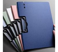 KESI Ornaments File Folders,A4 Clipboard File Folder Writing Pad Memo Clip Board Clip Board with Storage Paper & Pen Holder File Folder Students and Professionals Artists for Office and School Use