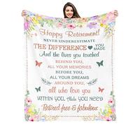 Kesidilo Classy Retirement Gifts for Women2025, Retired Gifts for Women Coworker, Coworker Leaving Gifts Blanket 60"x80", Retirement Decorations for Women, Womens Goodbye Gifts, Going Away Gifts Idea