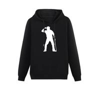 KESIHANXIANGUO Seve Ballesteros Unisex Hooded Printed Pullover Hoodies Mens Black Sweatshirts XL