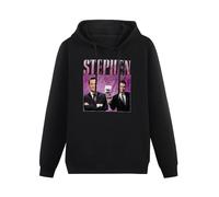 KESIHANXIANGUO Stephen Mulhern Appreciation Fitted Ladies Tshirt Homage Throwback Stag Hen Do Unisex Hooded Printed Pullover Hoodies Mens Black Sweatshirts L