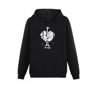 KESIHANXIANGUO Strauss Engelbert 1908 Unisex Hooded Printed Pullover Hoodies Mens Black Sweatshirts L