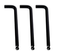 Kesiku 3PC Metric Allen Key Set, 8mm Ball End Small Alan Hex Key L-Shape Hexagon Wrenches Chrome Vanadium Steel Repairing Tool for Home Maintenance DIY