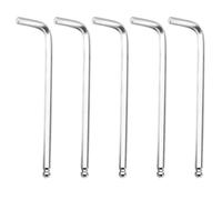 Kesiku 5mm Long Arm Allen Key Set, 5PC Ball End Metric Alan Hex Key L-Shape with Size Markings, CR-V Wrench for Home Repair Maintenance DIY