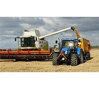 KESIMO Jigsaw Puzzle 1000 Pieces Adult Puzzle Papery Jigsaw Classic 3D Puzzle Tractor And Combine Harvester DIY Home Decor 1000 Pieces 50x70CM