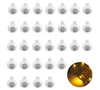 Kesote 30Pcs Led Lights Balloon Light Warm White Mini Led Lights Party Decoration for Balloons Paper Lanterns Pumpkins Boxes