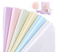 Kesote 60 Sheets Pastel Tissue Paper - 20×14 inches