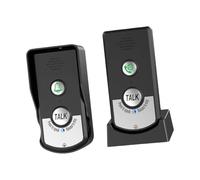 KESOTO 2 Way Talk Doorbell Intercomunicador Voice Intercom Doorbell Electronic Doorbell for Office, Black