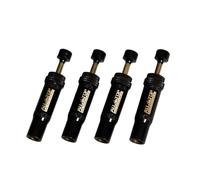 KESOTO 4 Pieces Tire Pressure Valve Air Deflators With Adjustable 10 to 30 psi Brass Compact Design for Improved Tire suitable for sand washes paths rough roads