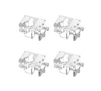 KESOTO 4Pcs Soft Tube Fixture Holder Aquarium Accessories Inlet Outlet Pipe Holders Water Pipe Fixing Clamps, for 27mm