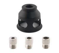 KESOTO 6/8/10mm Self-Centering Dowel Jig Set with Drill Bushings, Portable Vertical Machine Made of Stainless Steel and Aluminum Alloy, Black