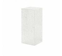 KESOTO Acrylic Display Stand Display Block Dessert Pedestal Cake Riser With Translucent Faceted Acrylic That Elevates And , Transparent , Large