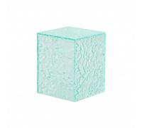 KESOTO Acrylic Display Stand Display Block Dessert Pedestal Cake Riser With Translucent Faceted Acrylic That Elevates And , Light Green , Medium