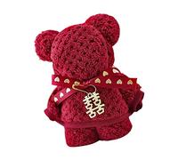 KESOTO Bear Towels, Home Kitchen Towel, Cute Bath Towel, Home Dish Hand Towel, Welcome Party, towel bear