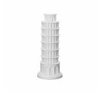 KESOTO Building Figurine Pisa Structure Model Sculpture Decor Resin Construction Miniature Travel Souvenir Smooth Matte Finish suitable for living room office bookshelf home decoration, style to 2