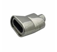 KESOTO Car Exhaust Tip Tailpipe Trim Sleeve With Rust Resistant Stainless Steel For Refined Tone And On Setup Suitable for city driving highway trips, A11