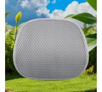 KESOTO Car Seat Cushion Utilizing Elastic Mesh Structure Pressure Distribution Relaxed Sitting Position Advanced Cooling Function Suitable for Passenger Seats Office Use, Black