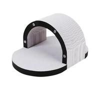 KESOTO Cardboard Cat Scratcher in The Shape of An Arched Bridge, Elegant Scratching Post for Small, Medium And Large Cats.