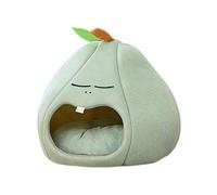 KESOTO Cat House Cat Bed Comfortable Non-slip Creative Semi-enclosed Pet Sleeping Nest Warm Pet Bed Cave, M