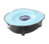 KESOTO Cat Litter Box Training Set Including Spacious Litter Box Made of PET Material Easy Litter Removal for Cat Grooming Home, Bkue