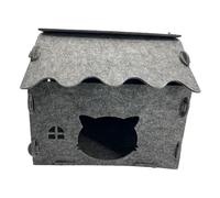 KESOTO Cat Nest, House, Indoor Cave, Cozy, Removable, Cubic Shelter, Hideaway for Chihuahuas, Poodles And Pomeranians.