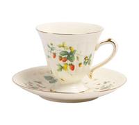 KESOTO Ceramic Coffee And Saucer Set, Tea Set, Practical Tableware, Versatile, Portable, Wedding Gift, 200ml Coffee