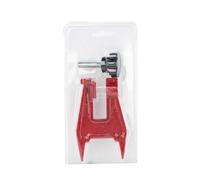 KESOTO Chain Saw with Locking Thumbscrew Adjustable Jaw and Sturdy Steel Frame for Secure Bar Clamping Portable Prong Base for On Site Filing Suitable for Arborist Logger Outdoor Projects