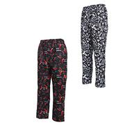 Kesoto Chef Professional Trousers Print / Work Trousers / Chef's Trousers / Set of 2