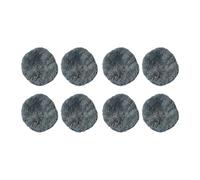 KESOTO Cleaning Pads for The Window Cleaner Robot, Washable, Resistant, Replacement of Window Cleaner Accessories, Dary Gray 8 pieces